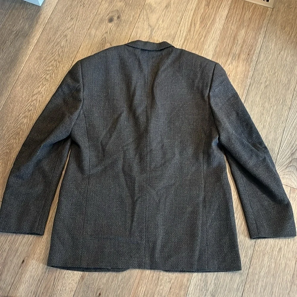 ZANELLA made in Italy basket weave pattern sport coat, size 44